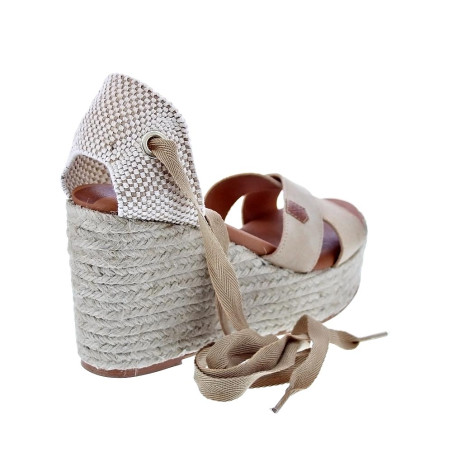Sandalias Popa zapatos Mujer modelo Mikeno Beige 