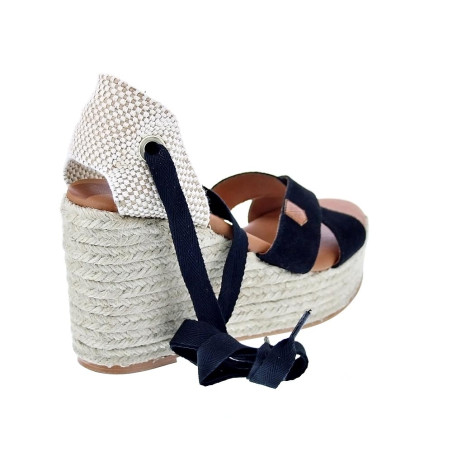 Sandalias Popa zapatos Mujer modelo Mikeno Negro 