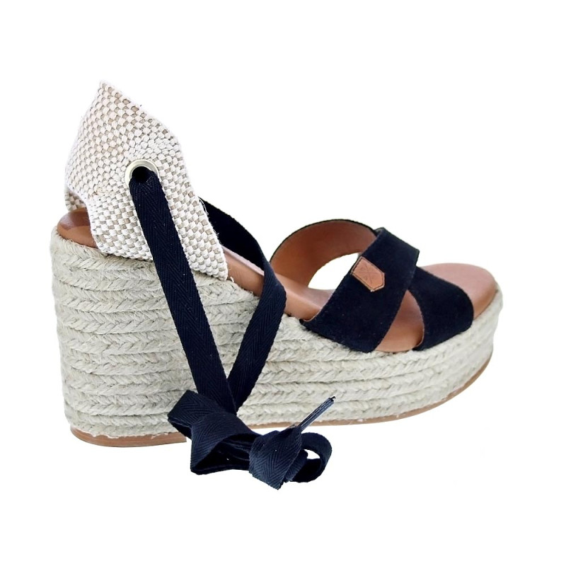 Sandalias Popa zapatos Mujer modelo Mikeno Negro 