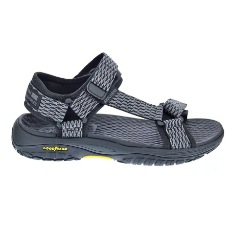 Sandalias Skechers zapatos Hombre modelo Lomell Negro 