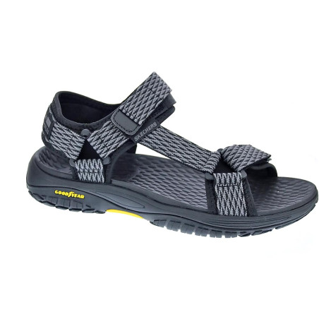 Sandalias Skechers zapatos Hombre modelo Lomell Negro 