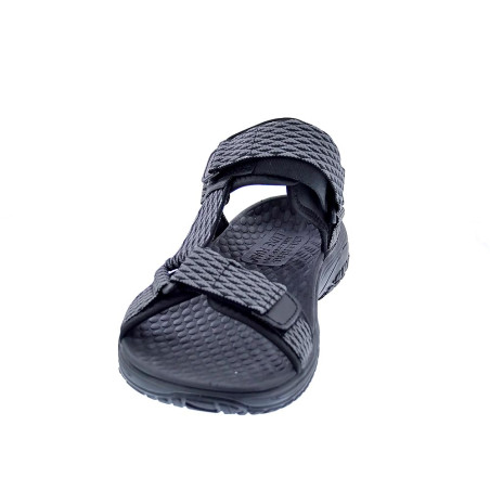 Sandalias Skechers zapatos Hombre modelo Lomell Negro 