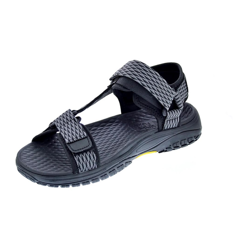 Sandalias Skechers zapatos Hombre modelo Lomell Negro 