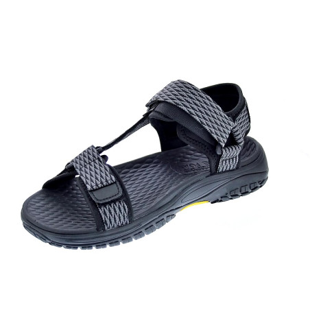 Sandalias Skechers zapatos Hombre modelo Lomell Negro 