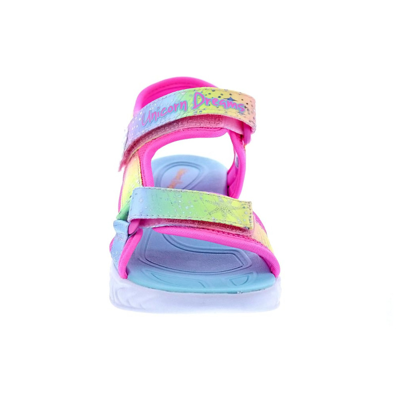 Sandalias Skechers zapatos Niña modelo Unicorn Blanco 