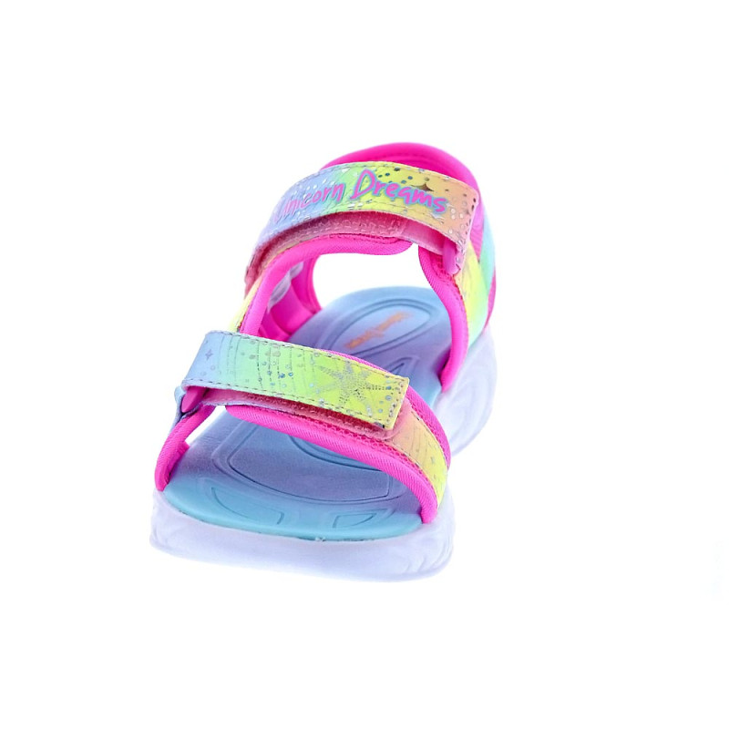 Sandalias Skechers zapatos Niña modelo Unicorn Blanco 