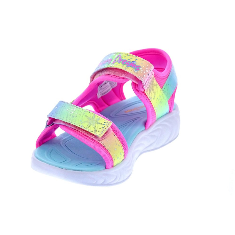 Sandalias Skechers zapatos Niña modelo Unicorn Blanco 