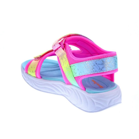 Sandalias Skechers zapatos Niña modelo Unicorn Blanco 