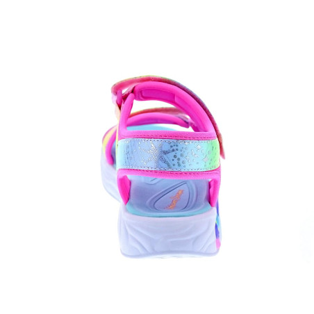 Sandalias Skechers zapatos Niña modelo Unicorn Blanco 