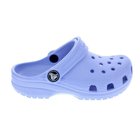 Sandalias Crocs zapatos Niño modelo Classic Clog Violeta 