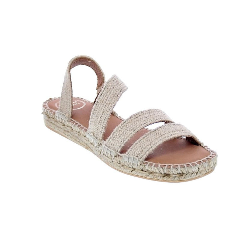 Alpargatas Toni Pons zapatos Mujer modelo Jana Marrón 