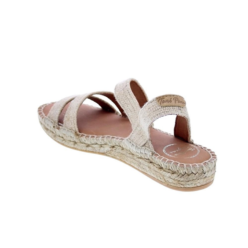 Alpargatas Toni Pons zapatos Mujer modelo Jana Marrón 