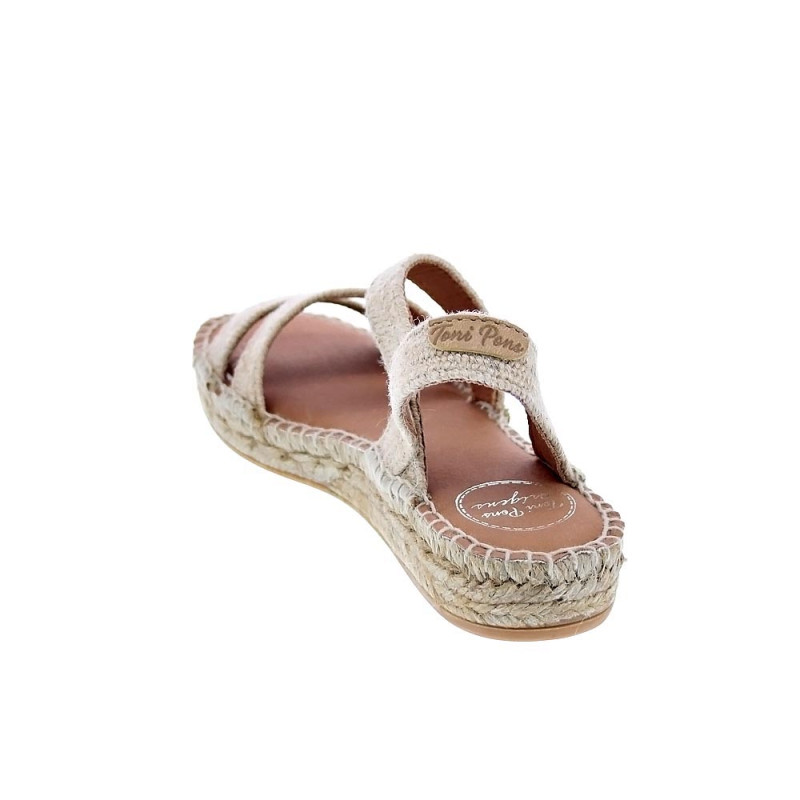 Alpargatas Toni Pons zapatos Mujer modelo Jana Marrón 