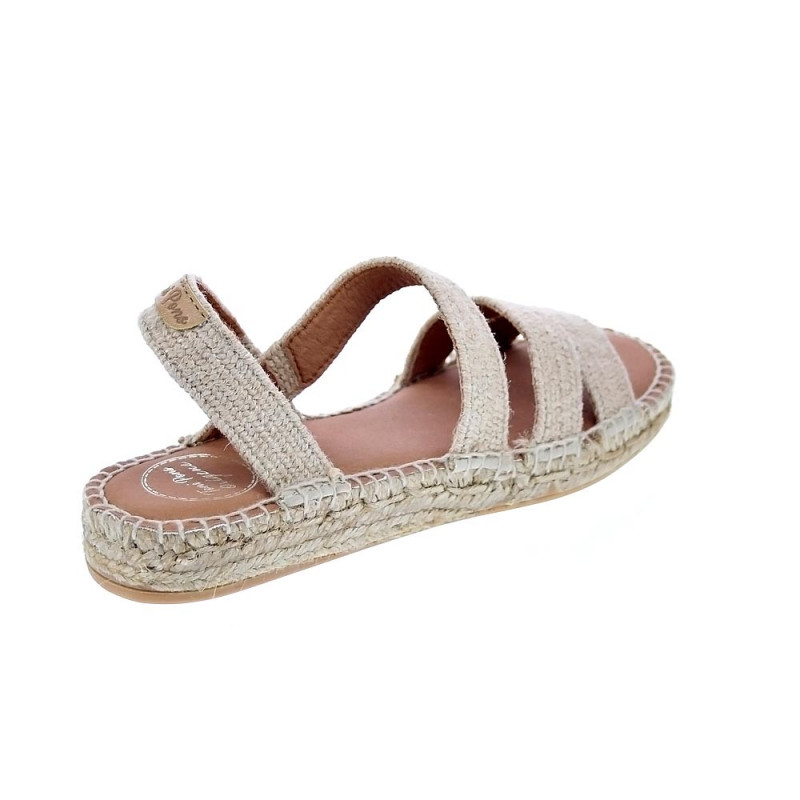 Alpargatas Toni Pons zapatos Mujer modelo Jana Marrón 