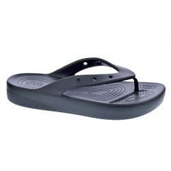 Sandalias Crocs zapatos Mujer modelo Platform Flip W Negro  2