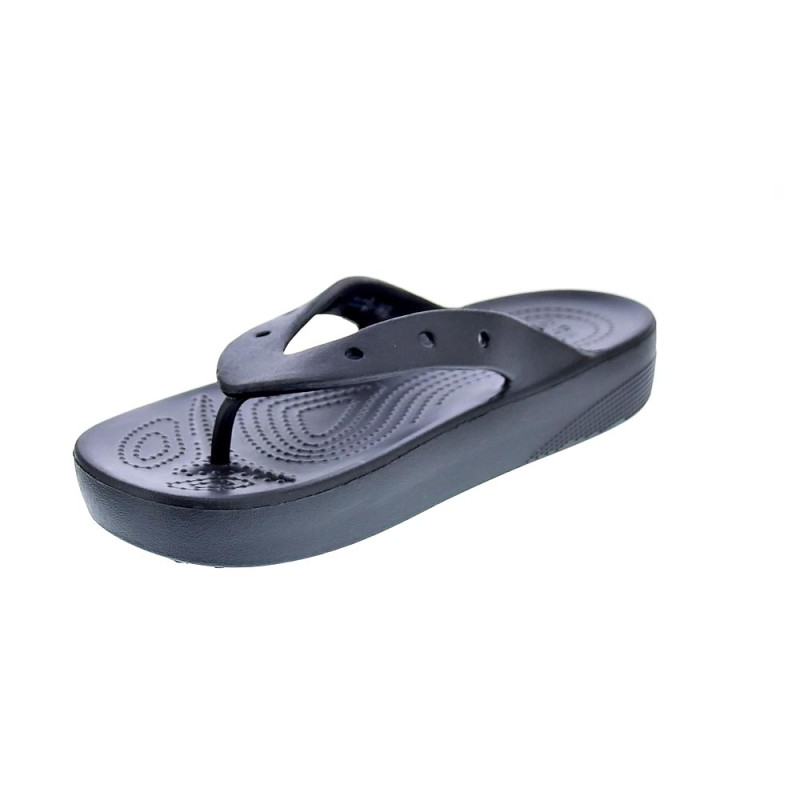 Sandalias Crocs zapatos Mujer modelo Platform Flip W Negro 