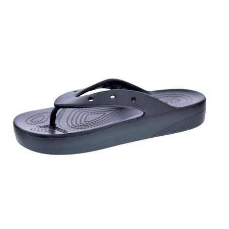 Sandalias Crocs zapatos Mujer modelo Platform Flip W Negro 