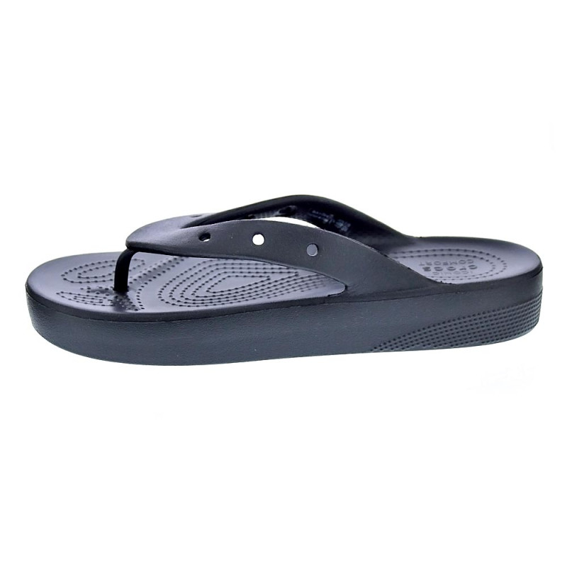 Sandalias Crocs zapatos Mujer modelo Platform Flip W Negro 