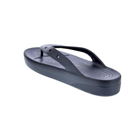 Sandalias Crocs zapatos Mujer modelo Platform Flip W Negro 