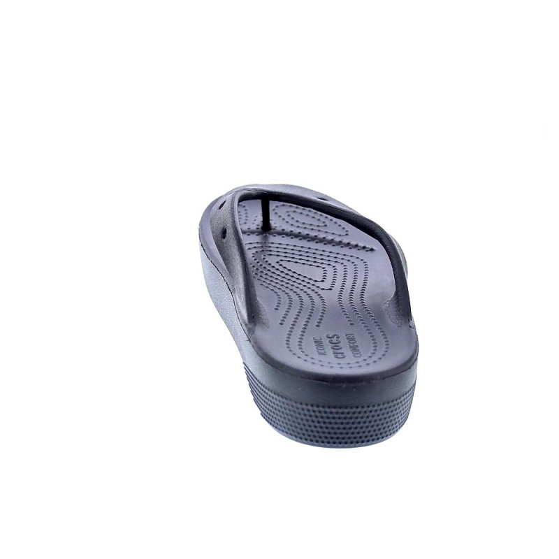 Sandalias Crocs zapatos Mujer modelo Platform Flip W Negro 