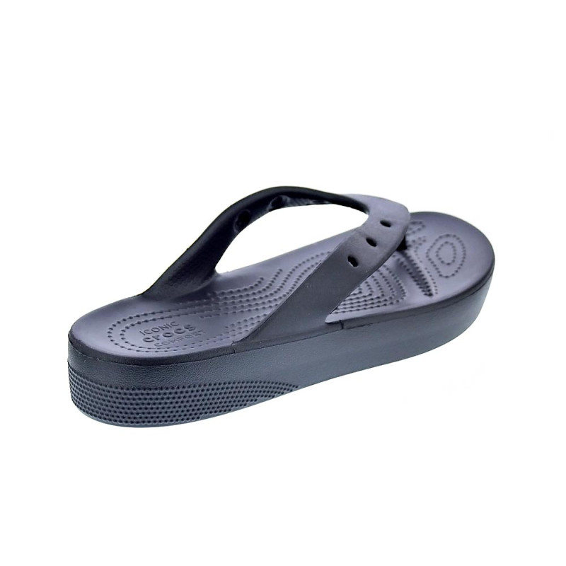 Sandalias Crocs zapatos Mujer modelo Platform Flip W Negro 