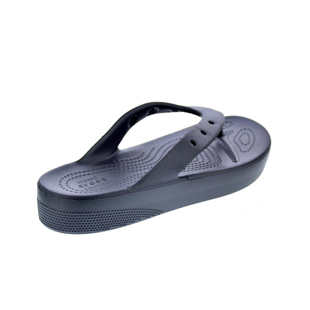 Sandalias Crocs zapatos Mujer modelo Platform Flip W Negro 