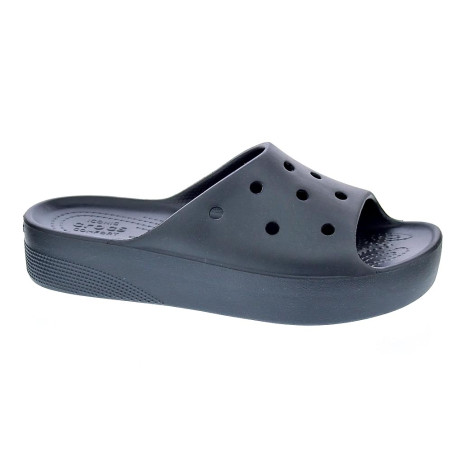 Sandalias Crocs zapatos Mujer modelo Classic Platform Negro 
