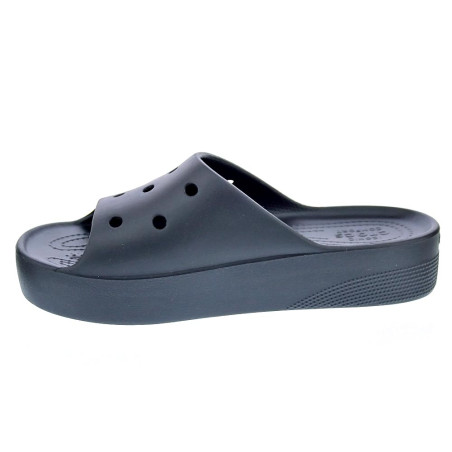Sandalias Crocs zapatos Mujer modelo Classic Platform Negro 