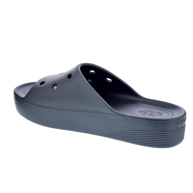 Sandalias Crocs zapatos Mujer modelo Classic Platform Negro 