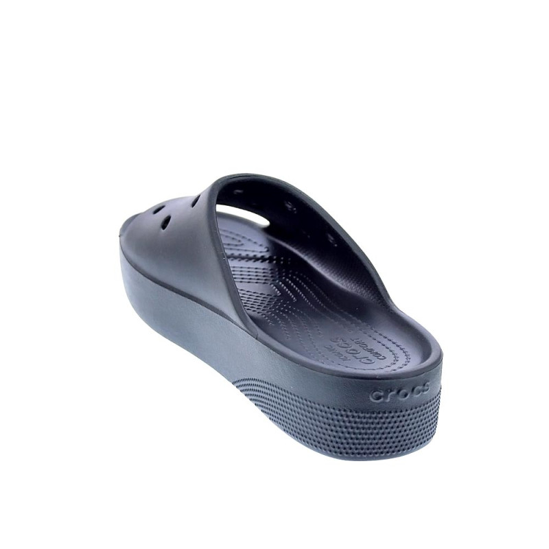 Sandalias Crocs zapatos Mujer modelo Classic Platform Negro 