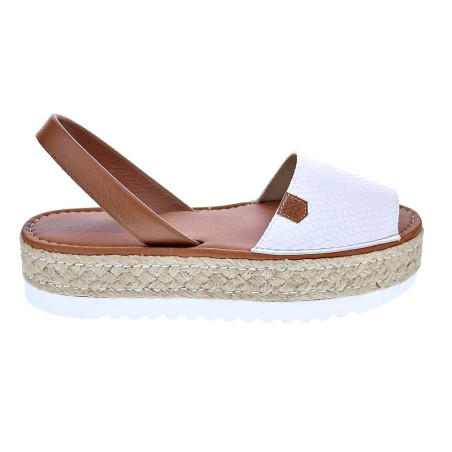 Sandalias Popa zapatos Mujer modelo Saona Blanco 