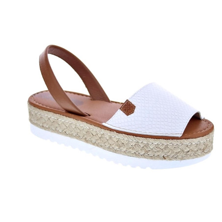 Sandalias Popa zapatos Mujer modelo Saona Blanco 