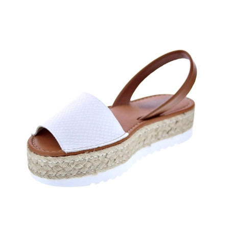Sandalias Popa zapatos Mujer modelo Saona Blanco 