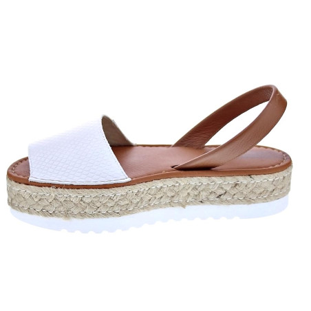 Sandalias Popa zapatos Mujer modelo Saona Blanco 