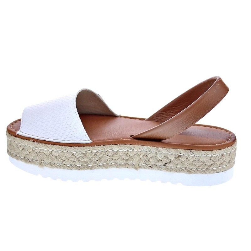 Sandalias Popa zapatos Mujer modelo Saona Blanco 