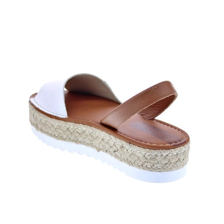 Sandalias Popa zapatos Mujer modelo Saona Blanco 