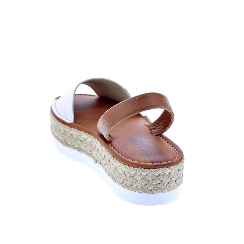 Sandalias Popa zapatos Mujer modelo Saona Blanco 