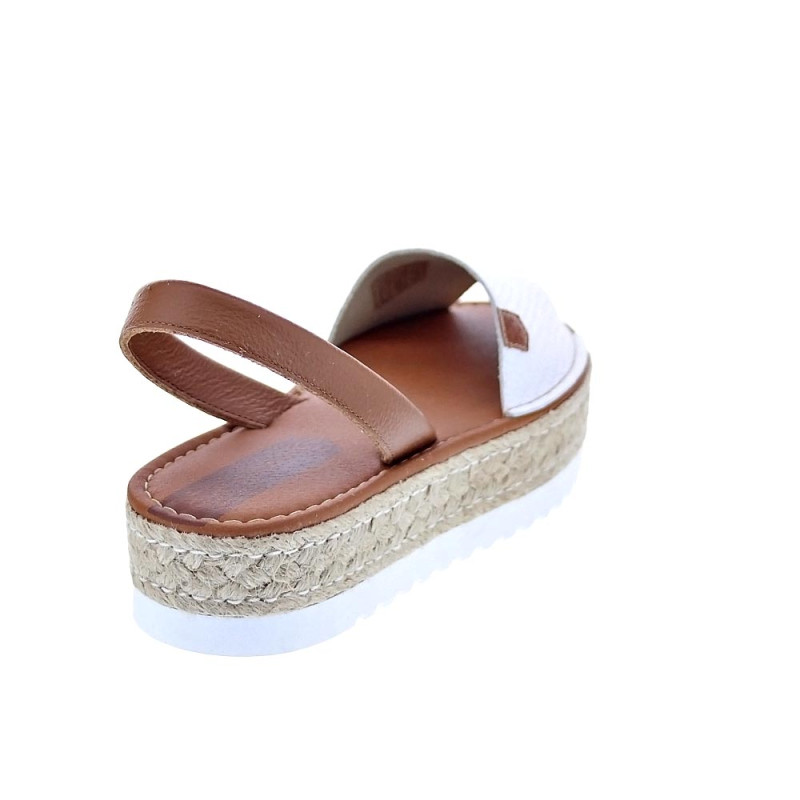 Sandalias Popa zapatos Mujer modelo Saona Blanco 