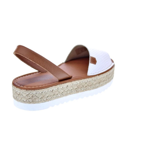 Sandalias Popa zapatos Mujer modelo Saona Blanco 