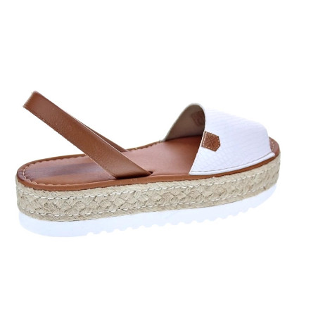 Sandalias Popa zapatos Mujer modelo Saona Blanco 