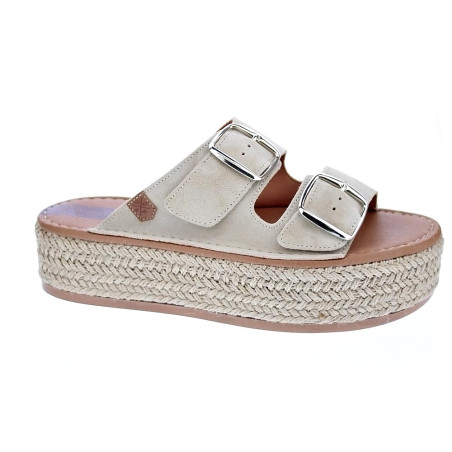 Sandalias Popa zapatos Mujer modelo Morell Beige 