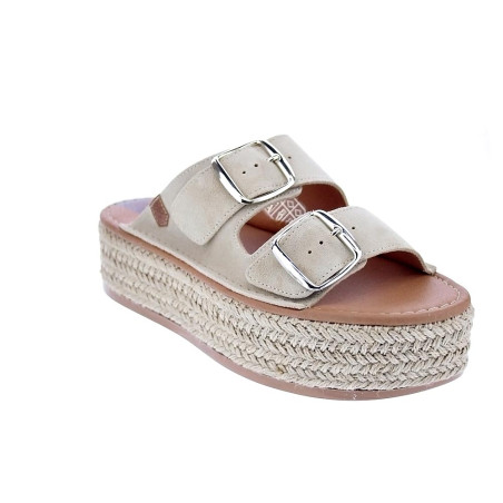 Sandalias Popa zapatos Mujer modelo Morell Beige 