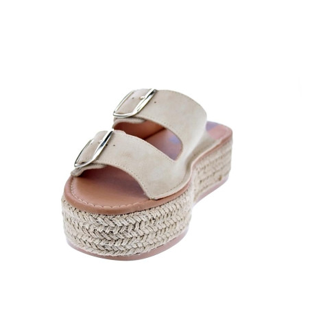 Sandalias Popa zapatos Mujer modelo Morell Beige 