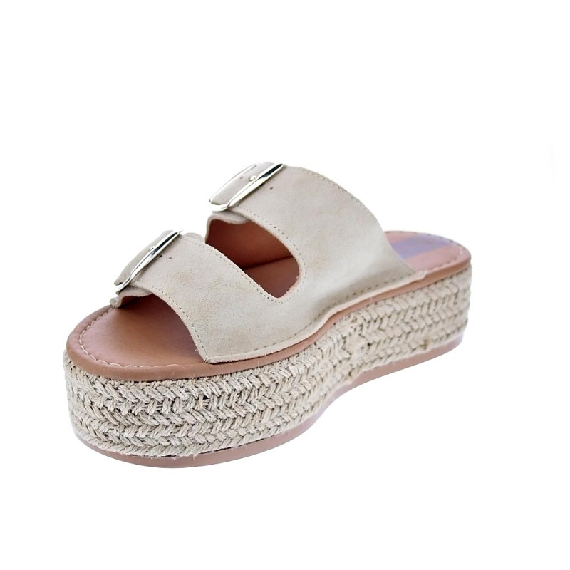 Sandalias Popa zapatos Mujer modelo Morell Beige 