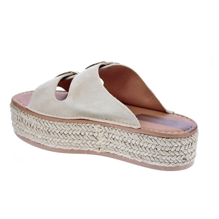 Sandalias Popa zapatos Mujer modelo Morell Beige 