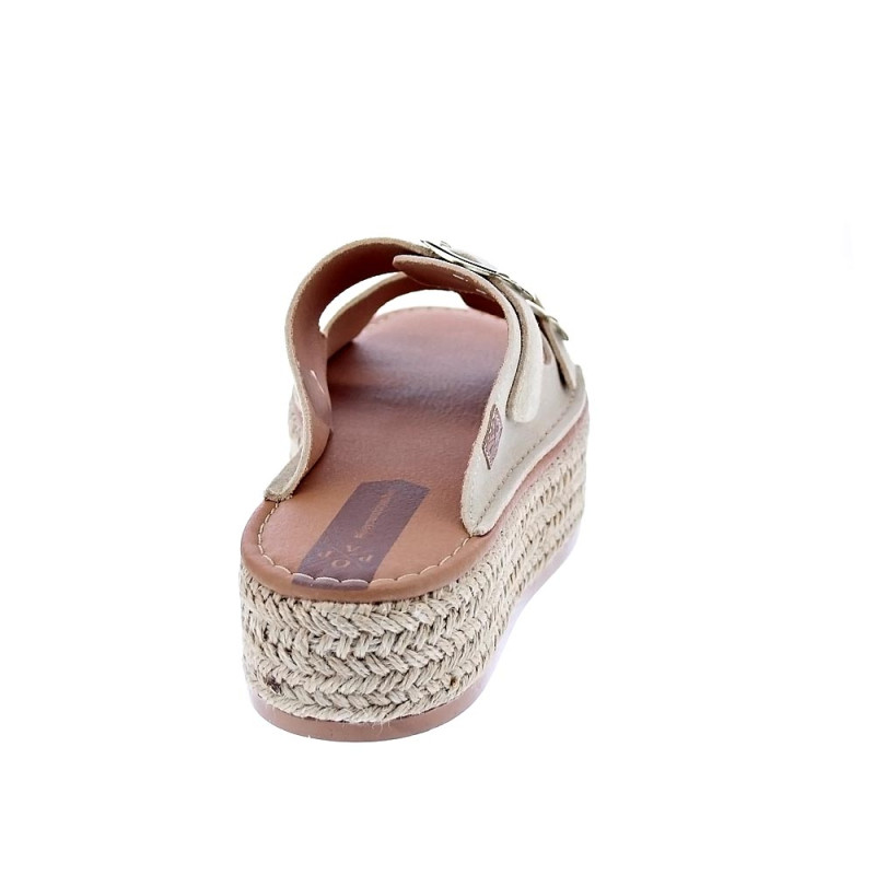 Sandalias Popa zapatos Mujer modelo Morell Beige 