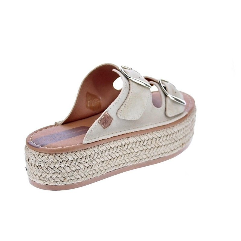 Sandalias Popa zapatos Mujer modelo Morell Beige 
