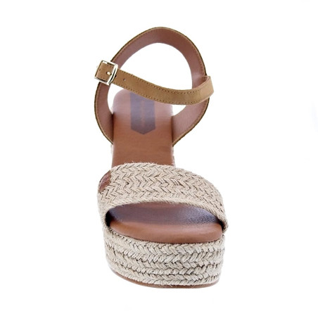 Sandalias Popa zapatos Mujer modelo Bandon Beige 