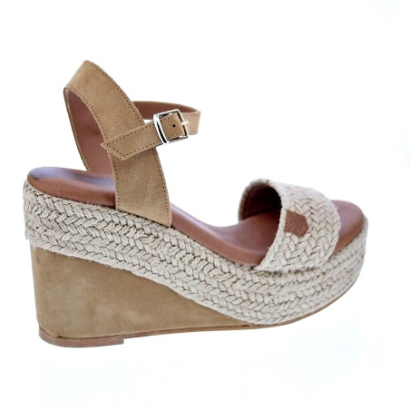 Sandalias Popa zapatos Mujer modelo Bandon Beige 