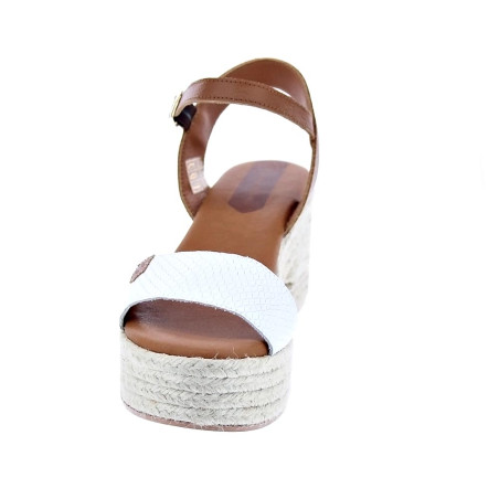 Sandalias Popa zapatos Mujer modelo Abaka Blanco 